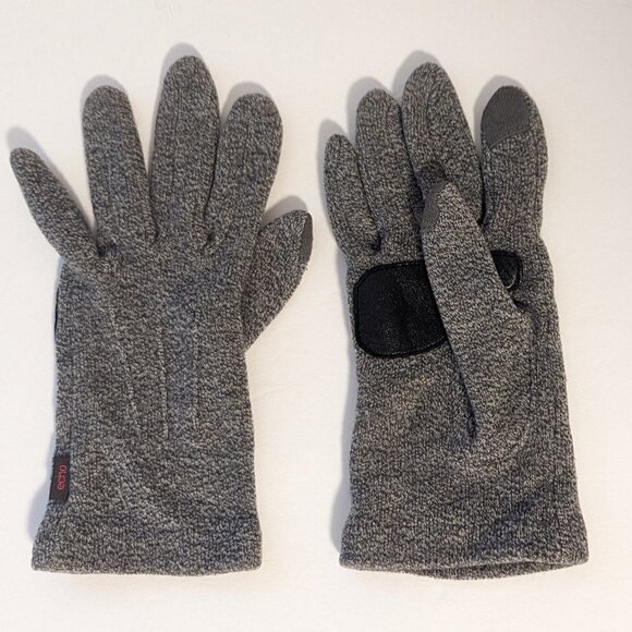 Echo Gloves Touch Design Goat Leather Palm Patch Grey - Picture 3 of 6